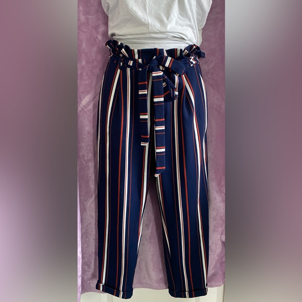 Stripped Dress Pants